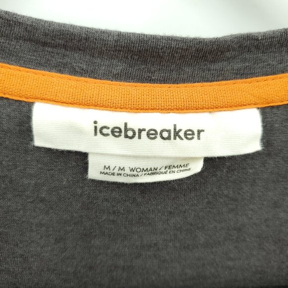 Icebreaker Central Classic Short Sleeve T-Shirt Short Sleeve M Gray - Picture 3 of 15